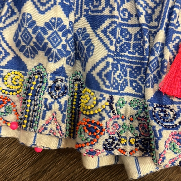 ROCOCO SAND NWT IONIC SKIRT BLUE SIZE SMALL - Picture 9 of 11